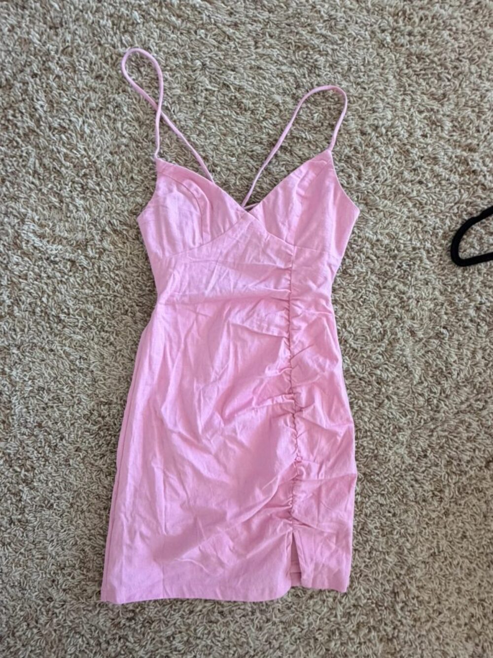 Princess Polly Ariana Mini Dress Pink Petite US 4 NWT